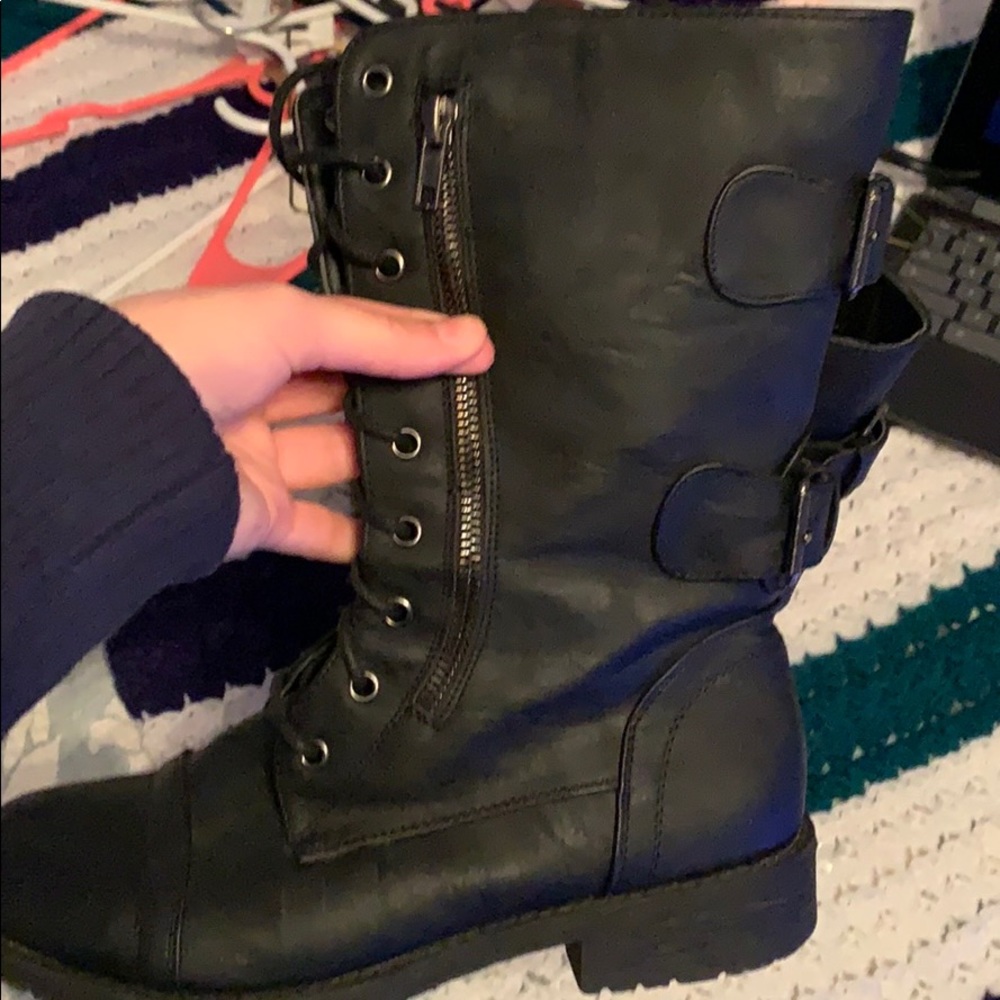 Super cute combat boots